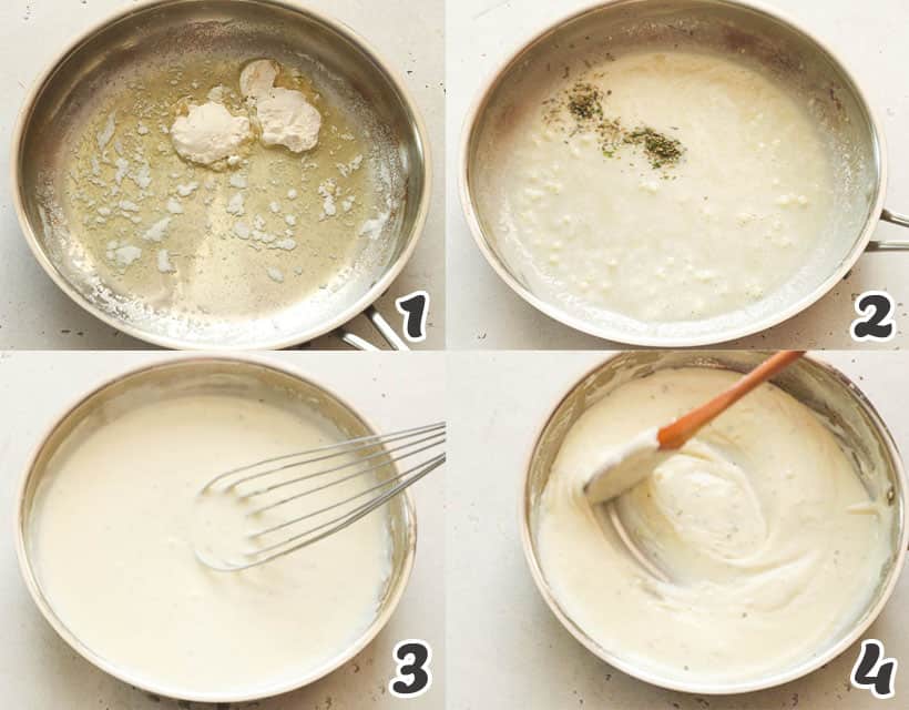 How to Make White Pizza Sauce