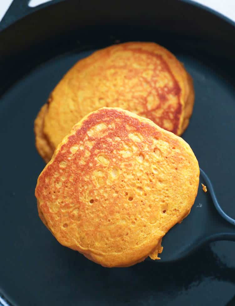 Fluffy Pumpkin Pancakes