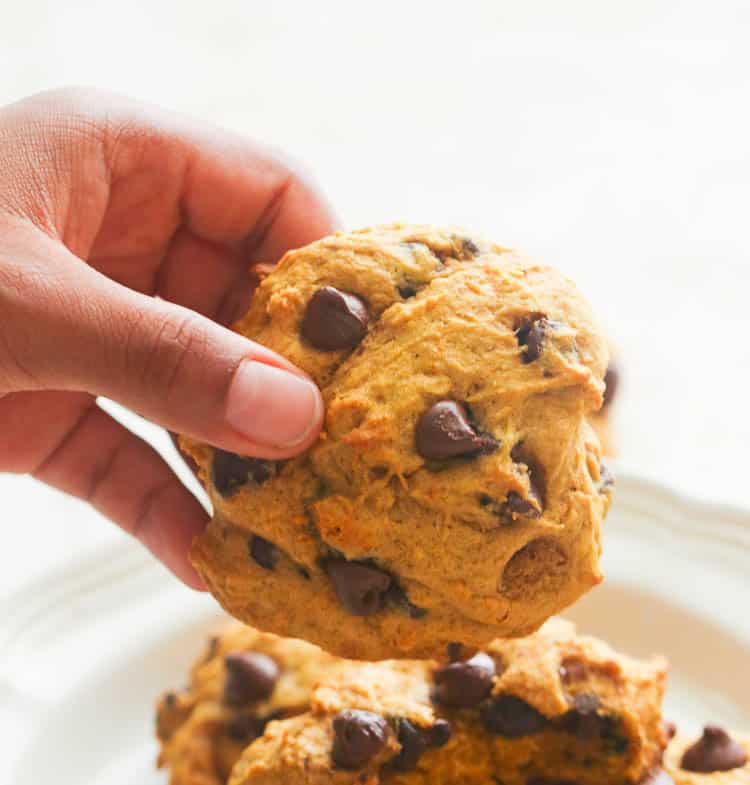 Pumpkin Chocolate Chip Cookies