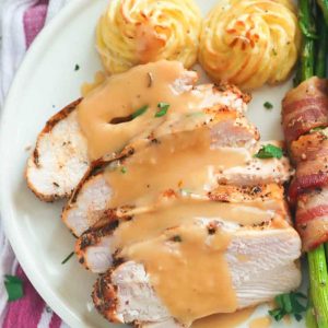 Insanely delicious Roast Turkey Breast with homemade Gravy