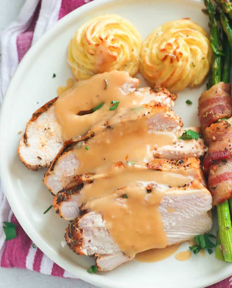 Roast Turkey Breast with Gravy