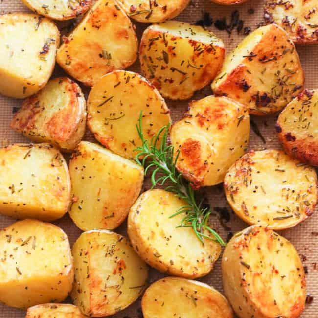 Roesmary Roasted Potatoes