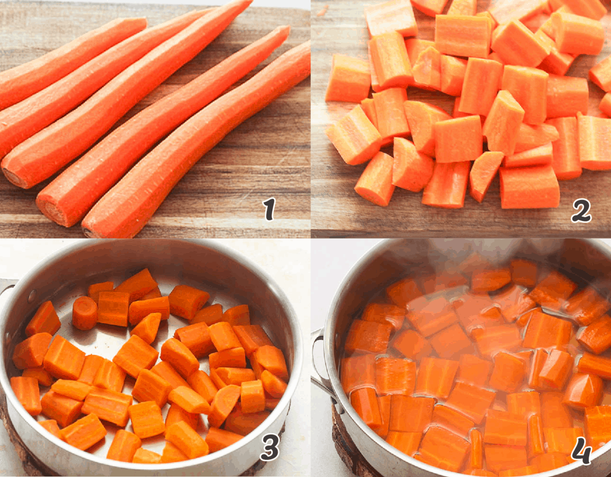 how to make carrot souffle