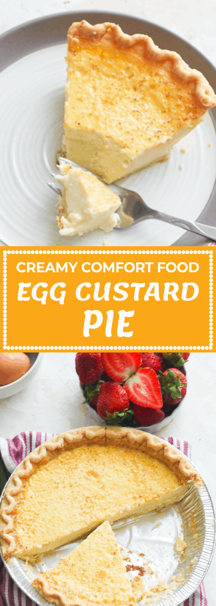 Egg Custard Pie