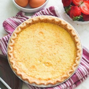 Egg Custard Pie