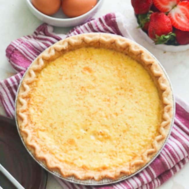 Egg Custard Pie