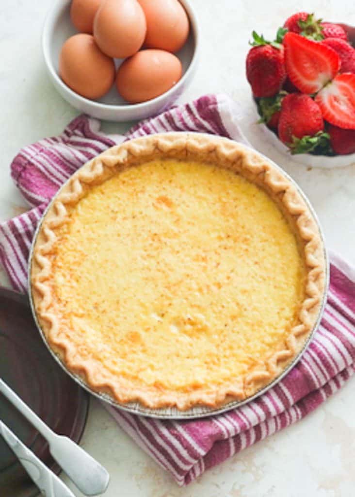 Egg Custard Pie