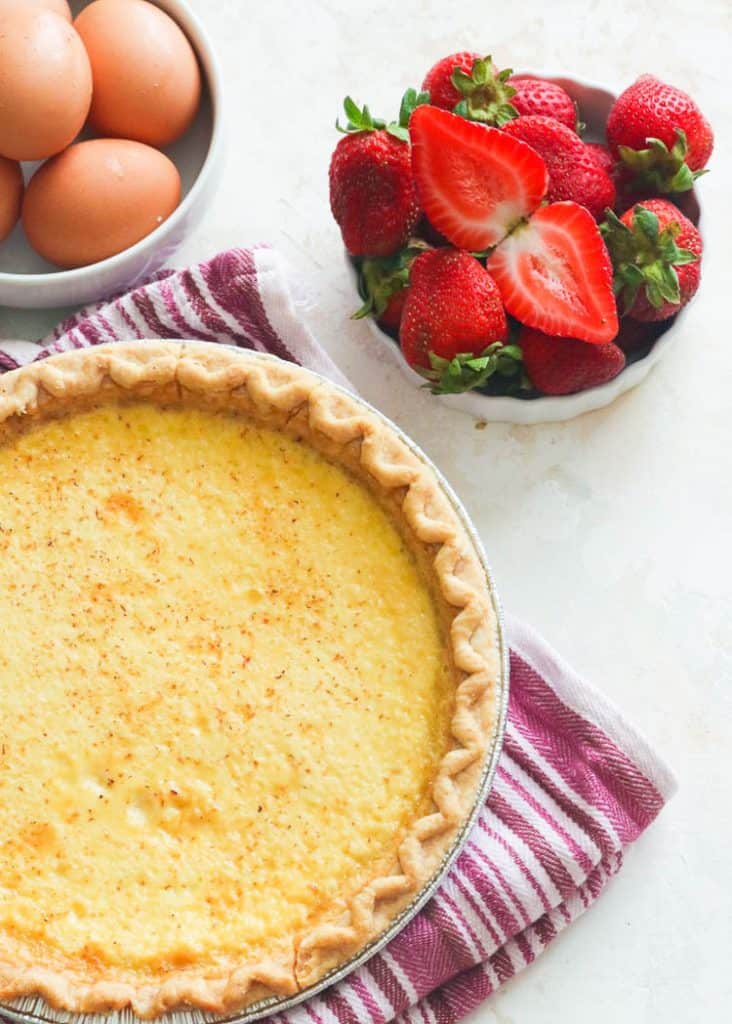 Egg Custard Pie