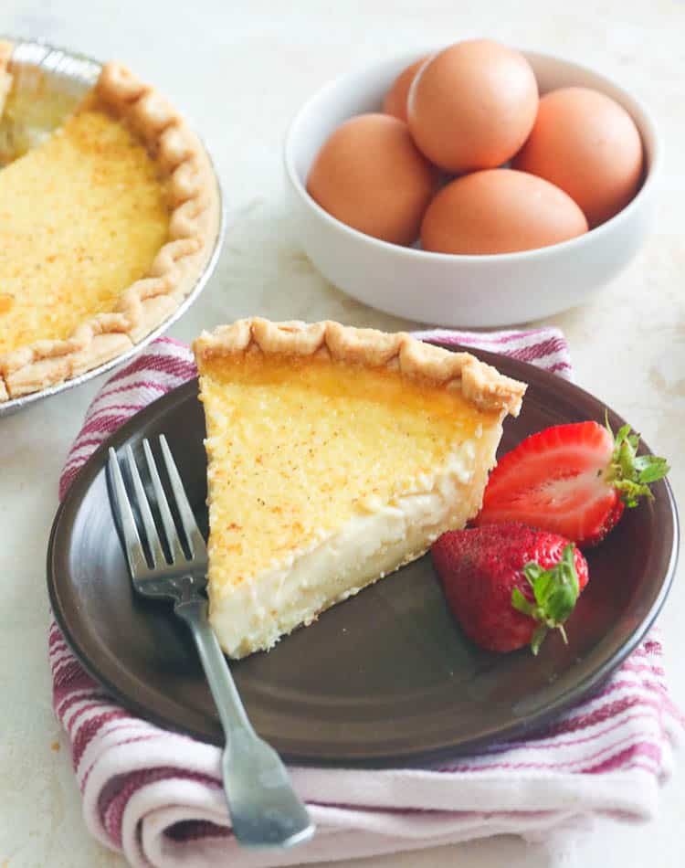 Egg Custard Pie