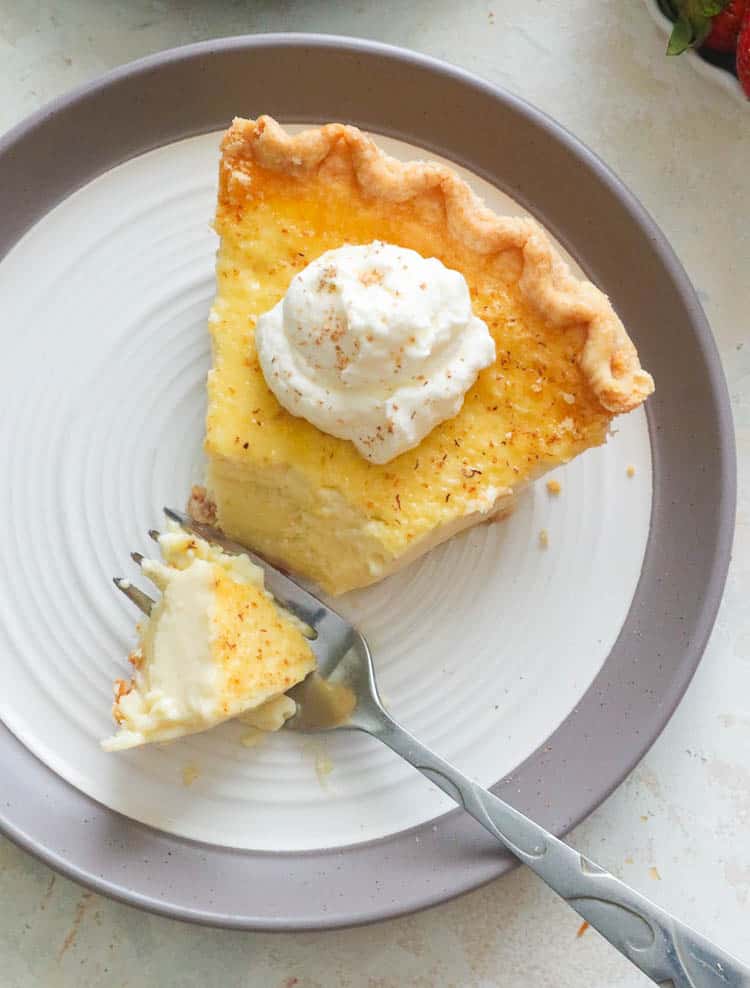 Egg Custard Pie