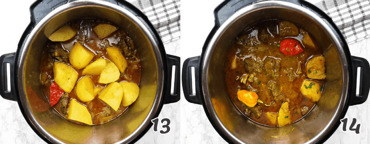 How to Make Curry Goat in an Instant Pot