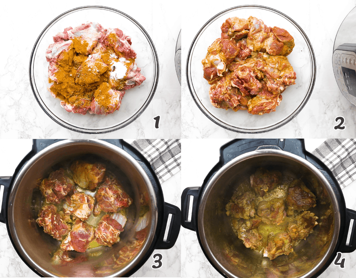 How to Make Curry Goat in an Instant Pot