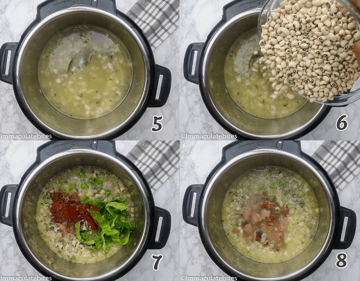 Instant Pot Black Eyed Peas