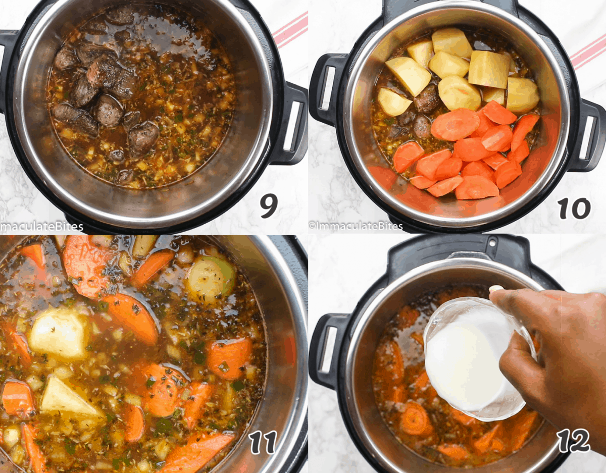 Instant Pot Beef Stew [Easy Recipe] Immaculate Bites One Pot Meal Recipes