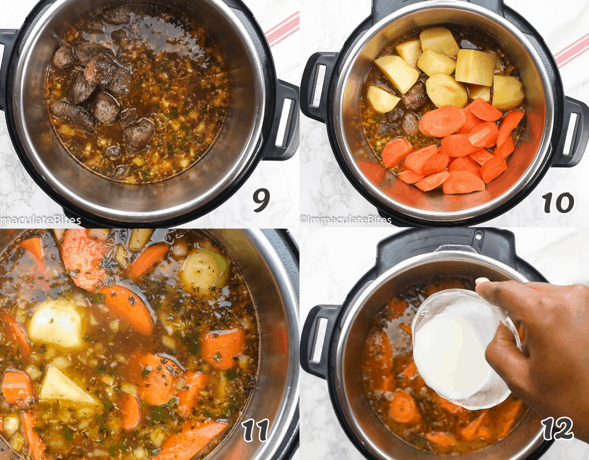 Instant Pot Beef Stew Easy Recipe Immaculate Bites One Pot Meal Recipes