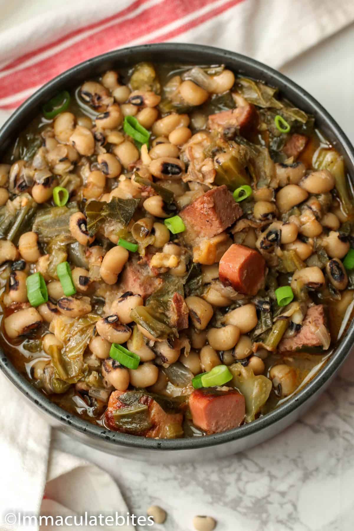 Instant Pot Black Eyed Peas