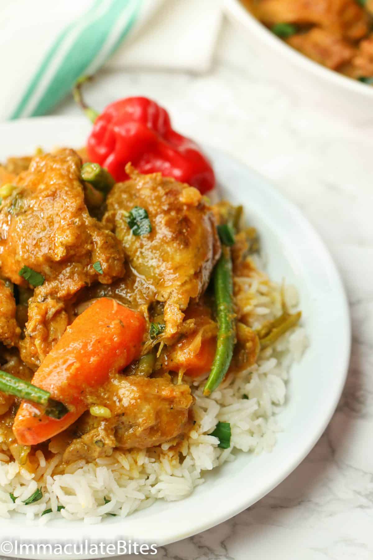 Instant Pot Chicken Curry