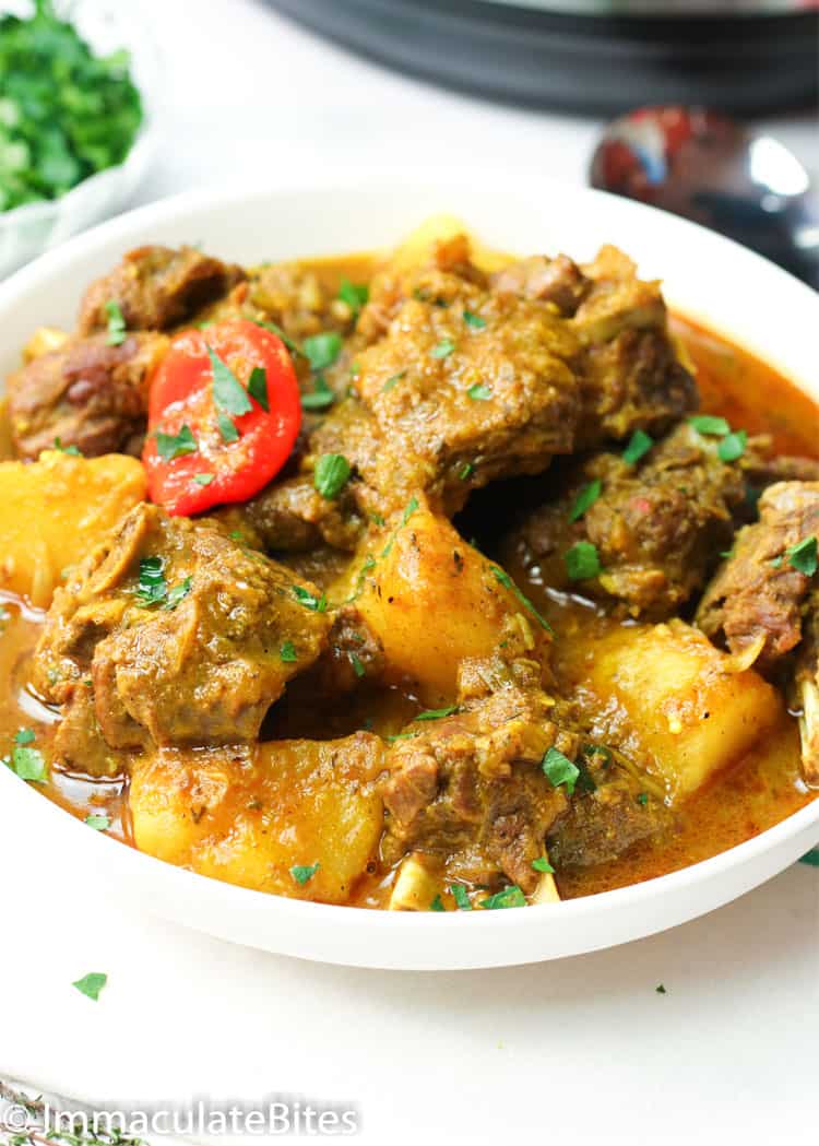 Goat roast online instant pot