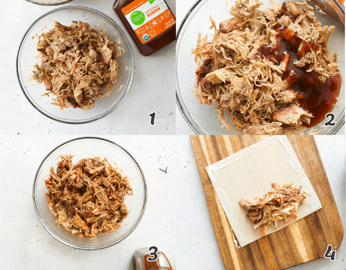 How to Make Pulled Pork Egg Rolls