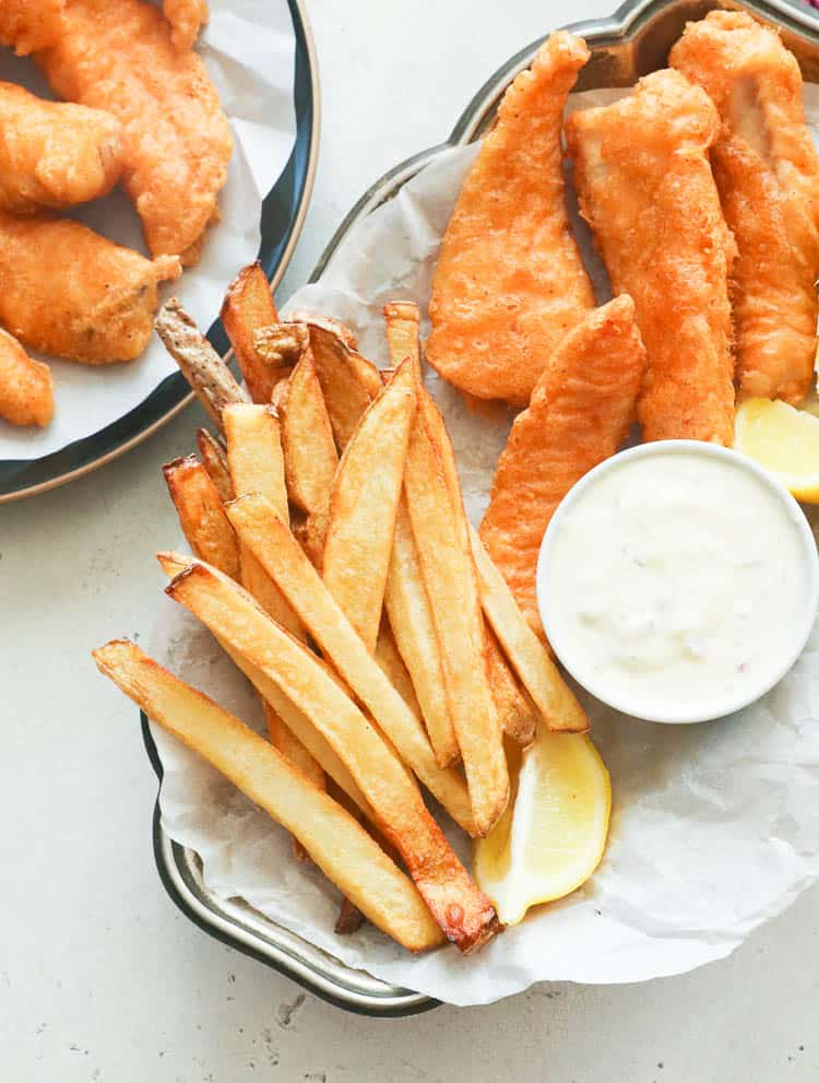 Crispy Crunchy Fish and Chips