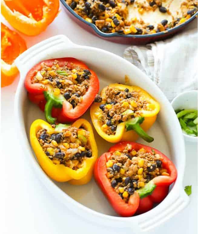 Quinoa Stuffed Bell Peppers