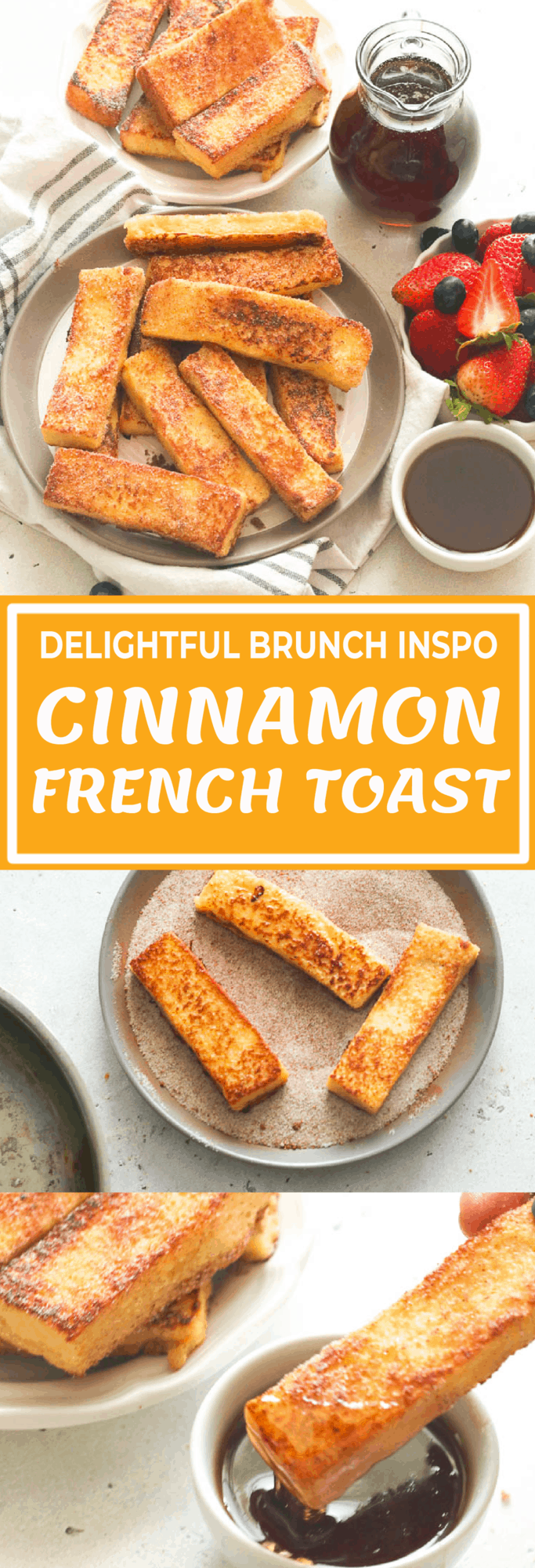 Cinnamon French Toast Sticks