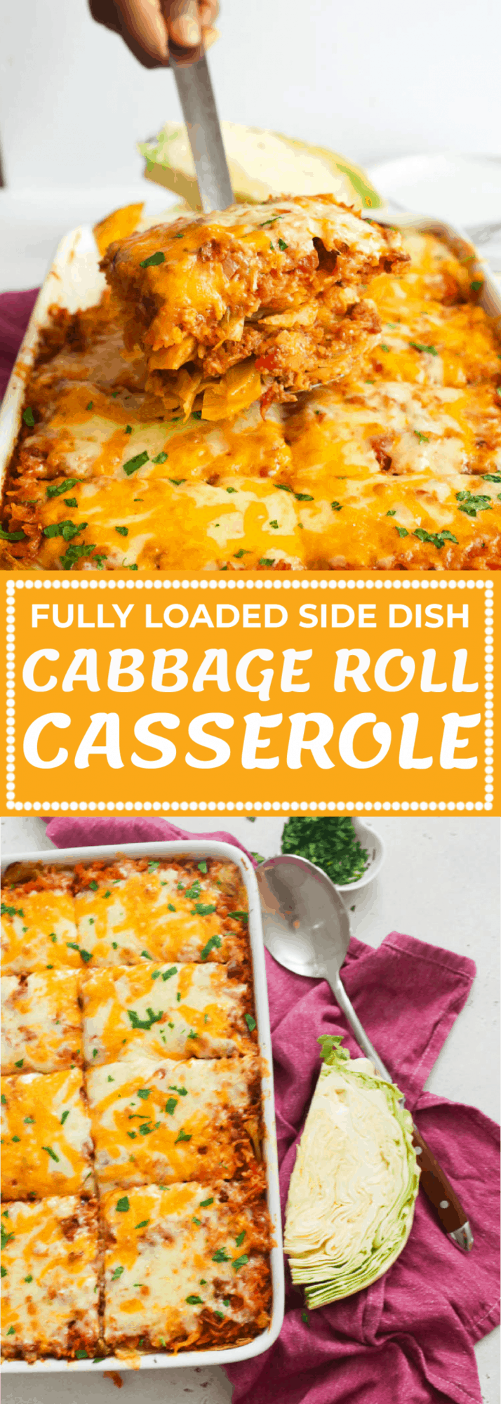 Cabbage Roll Casserole Immaculate Bites