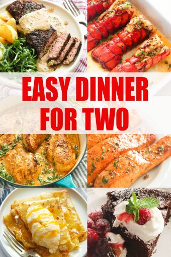 Easy Dinner for Two (Budget Friendly Meals) - Immaculate Bites Dinner ...