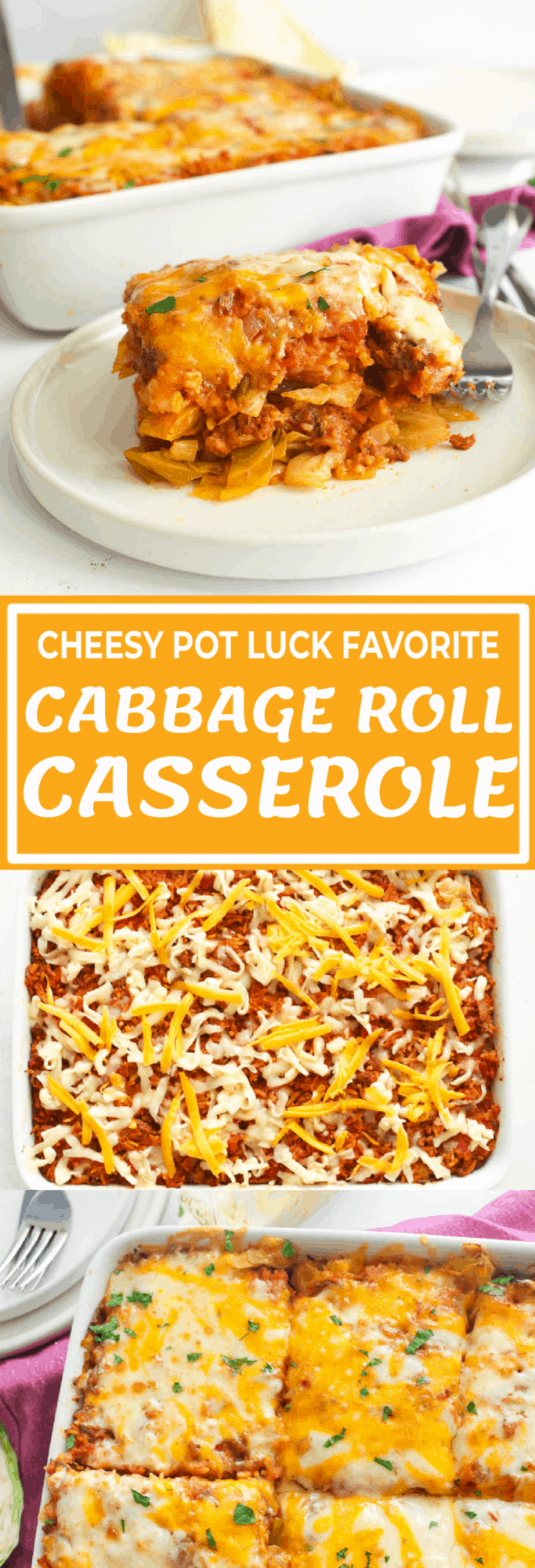 Cabbage Roll Casserole Immaculate Bites