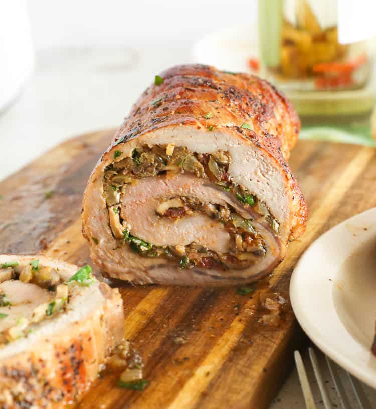 Stuffed Pork Loin Roast
