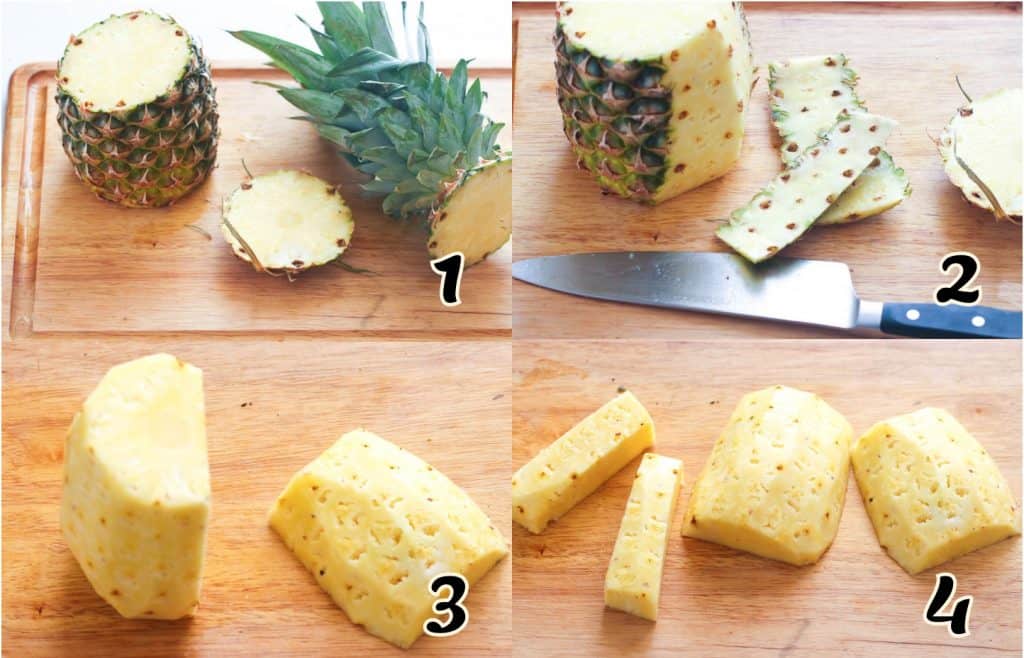 Pineapple Salsa Instructions 1-4