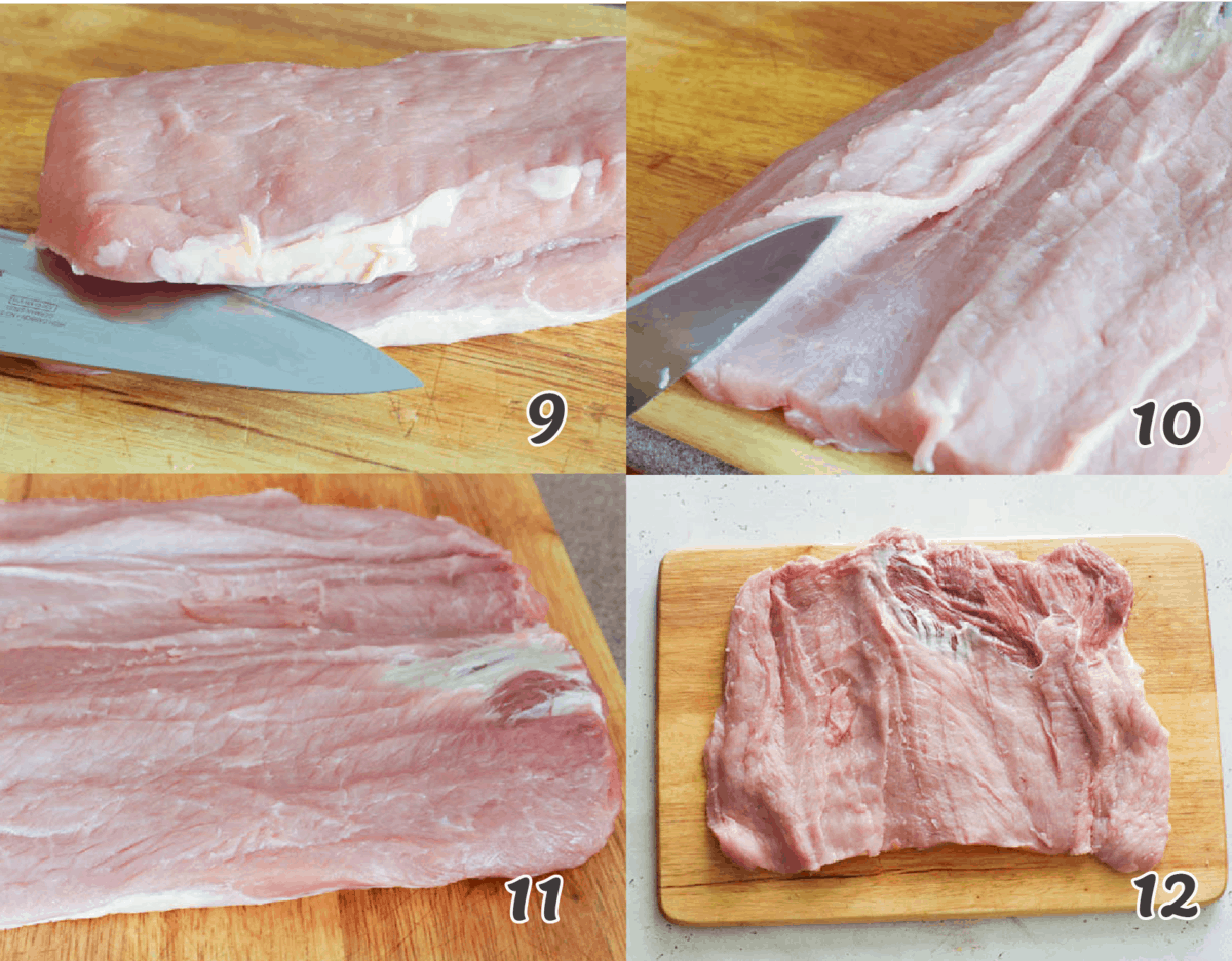 how to butterfly pork loin for stuffing