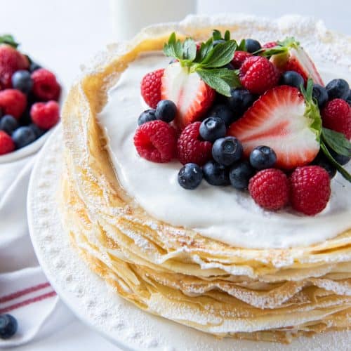 Crepe Cake Immaculate Bites