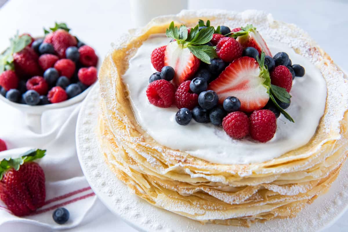 Crepe Cake Immaculate Bites