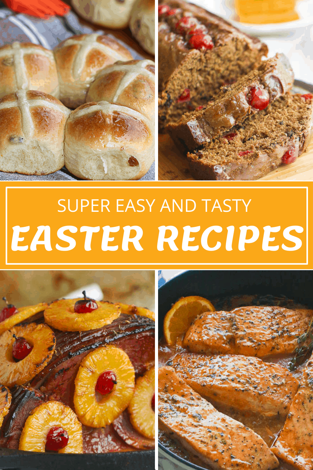 Easter Recipe Collage