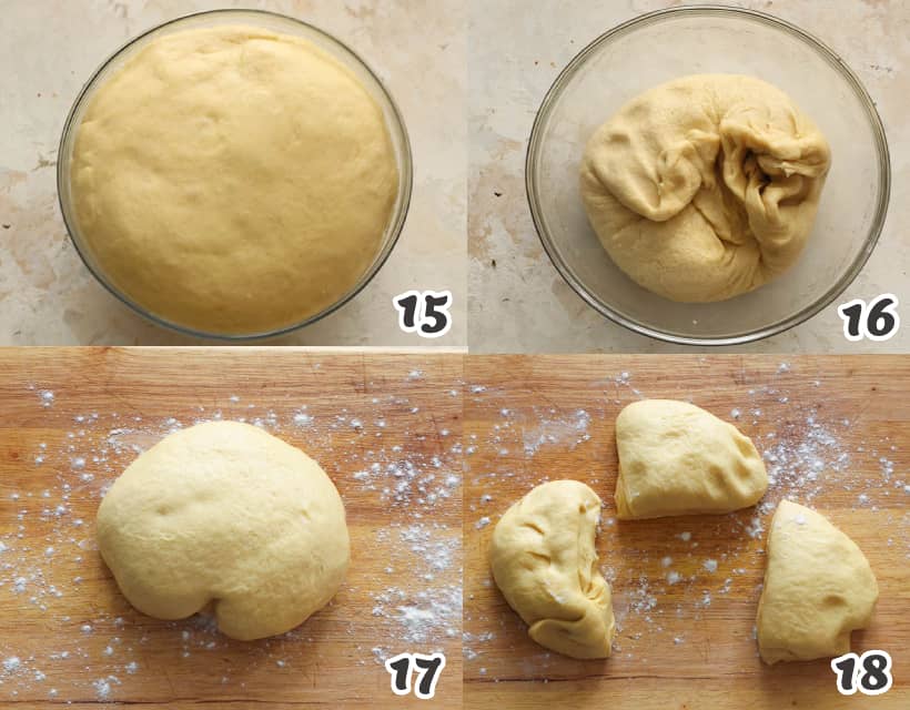 how to knead the dough