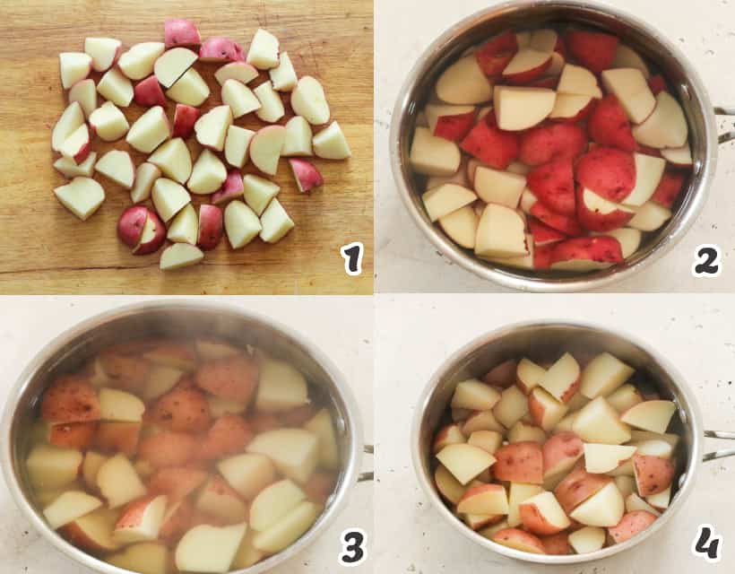 how to boil potatoes