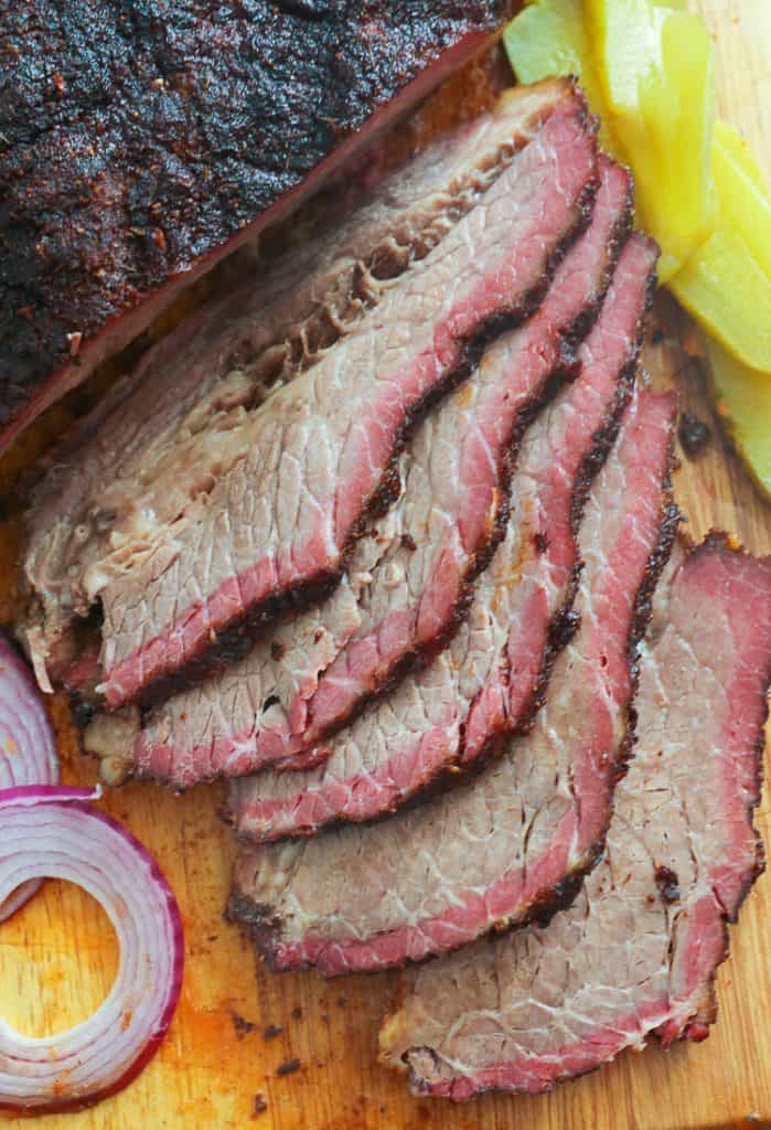 smoked beef brisket