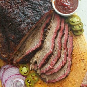 smoked beef brisket