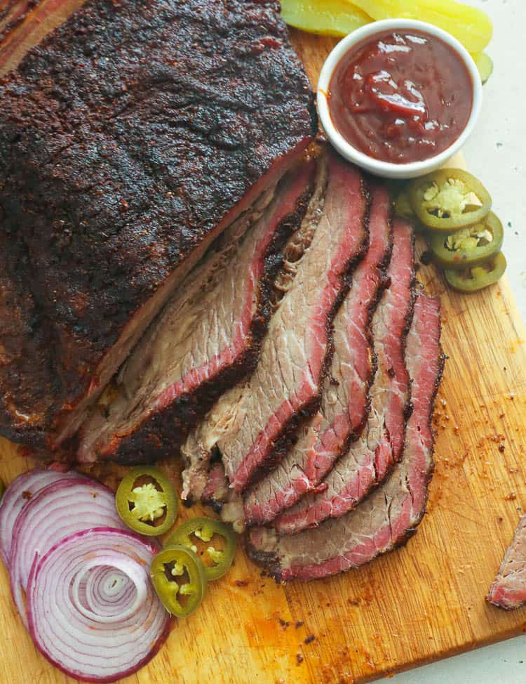 smoked beef brisket