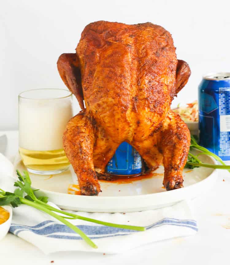 Smoked Beer Can Chicken