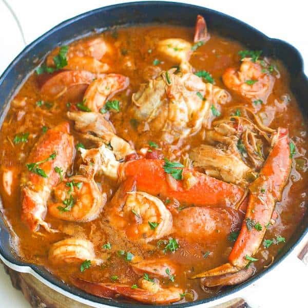 Chicken Shrimp And Sausage Gumbo