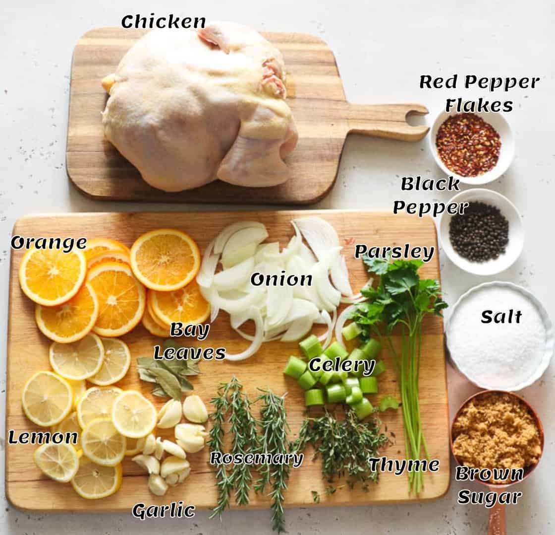 Everything you need to smoke a delicious spatchcocked chicken