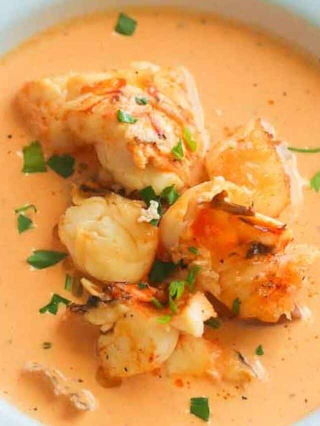 Lobster bisque recipe Valentine’s Day favorite entree Immaculate Bites