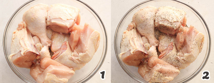 how to rub chicken with jerk seasoning.