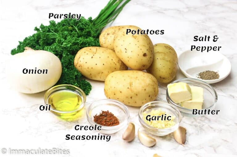 Fried Potatoes and Onions Immaculate Bites