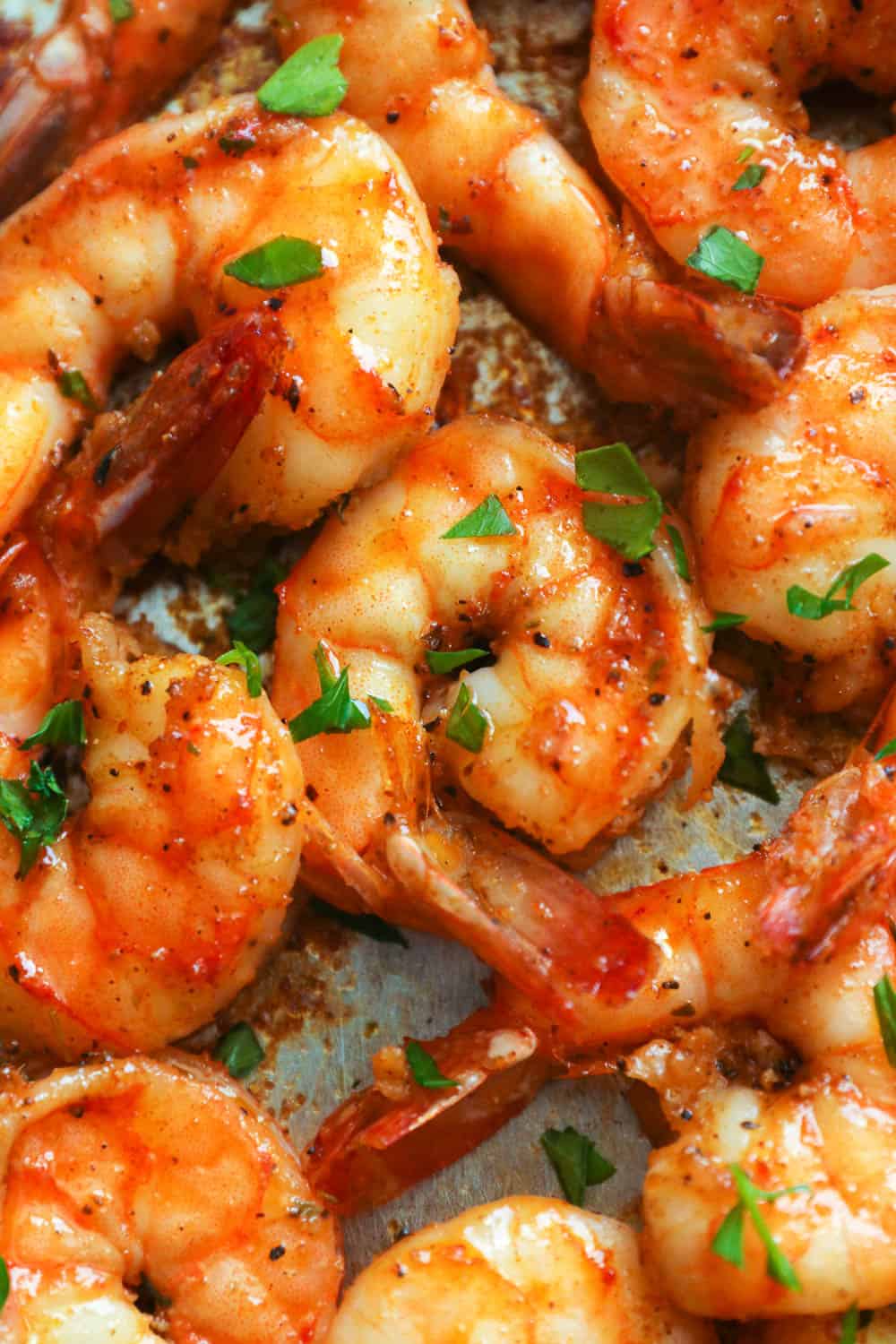 Oven baked cajun shrimp