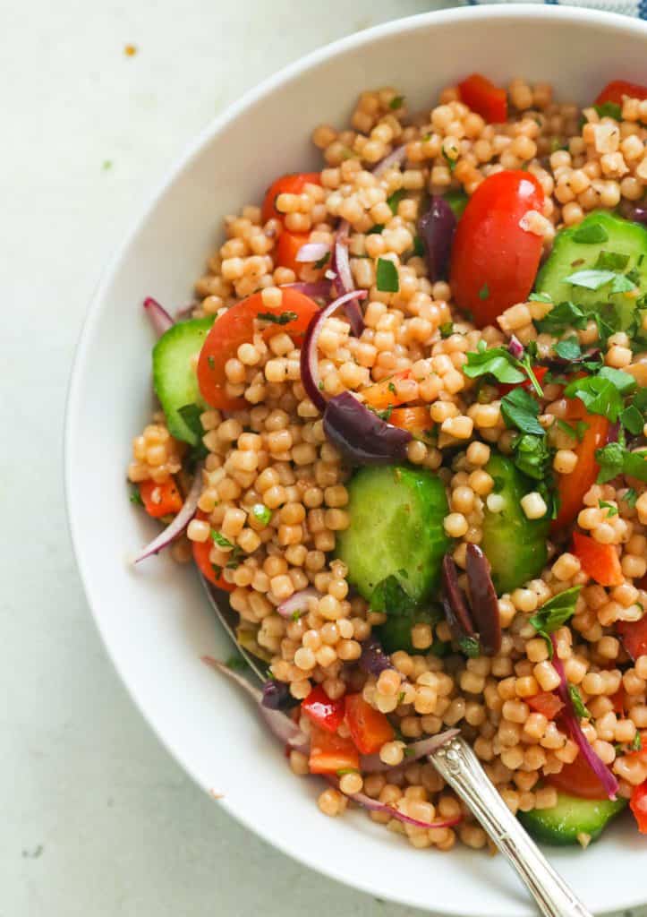 Pearl Couscous salad bowl