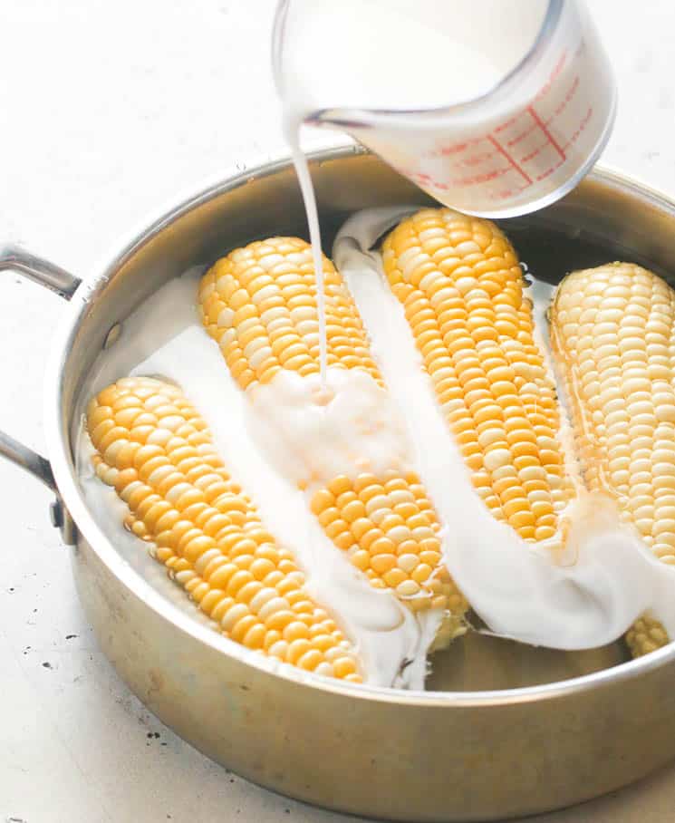 How to Boil Corn (Using Coconut Milk)