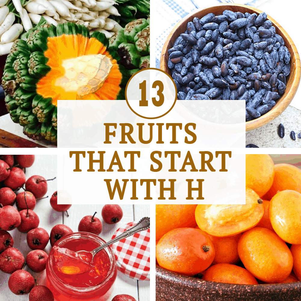 Fruits that Starts with H